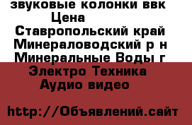 звуковые колонки ввк › Цена ­ 2 200 - Ставропольский край, Минераловодский р-н, Минеральные Воды г. Электро-Техника » Аудио-видео   